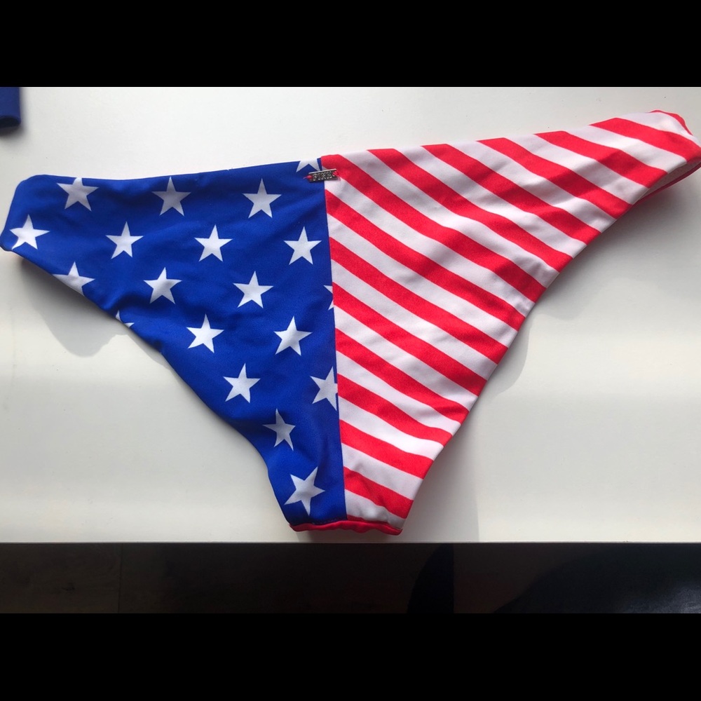 Victoria Secret American flag bikini bottom